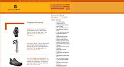 Desktop Screenshot of gearreview.com